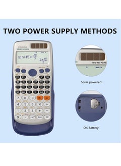 HotsUAE HotsUAE FX-991ES Plus Scientific Calculator, Solar Powered, Engineering Calculator with 12-Digit Display  - Image 4