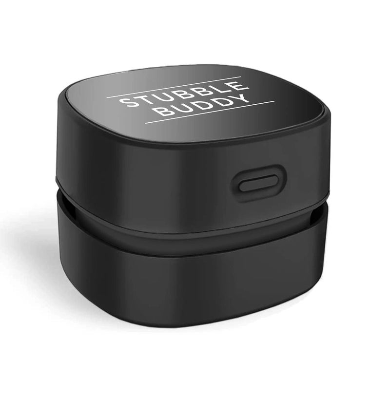 Pete & Pedro The Stubble Buddy - Portable Beard & Facial Hair Cleanup Trimming & Manscaping Handheld Mini Vacuum | Cordless USB Rechargeable Hair Clippings Cleaner | As Seen on Shark Tank - Image 1