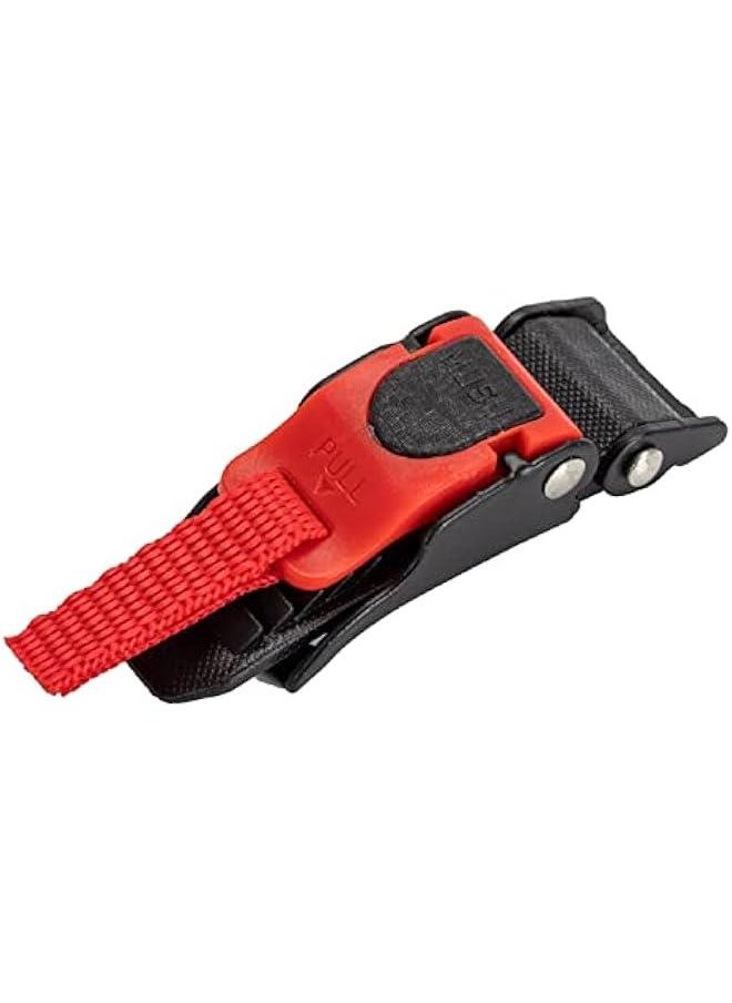 Generic - Helmet Quick Release Buckle Kit Helmet Chin Strap Adapter Helmet Clip Replacement, 1 set of 1 - Image 1
