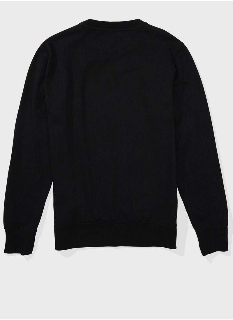 American Eagle - Essential Crew Neck Sweatshirt - Image 1