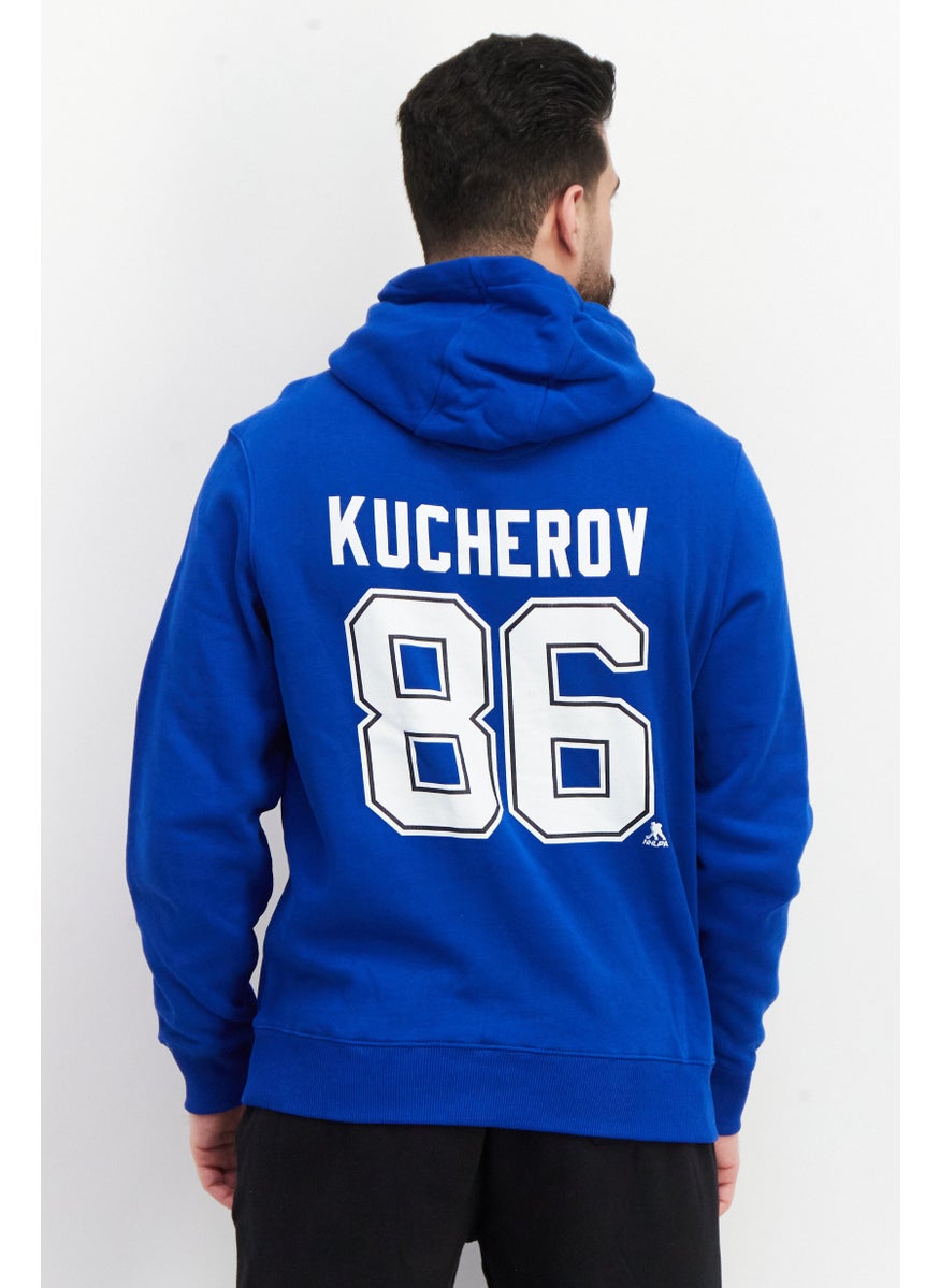 Fanatics - Men Sportswear Fit Tampa Bay Lightning Hockey Fan Hoodie, Blue - Image 1