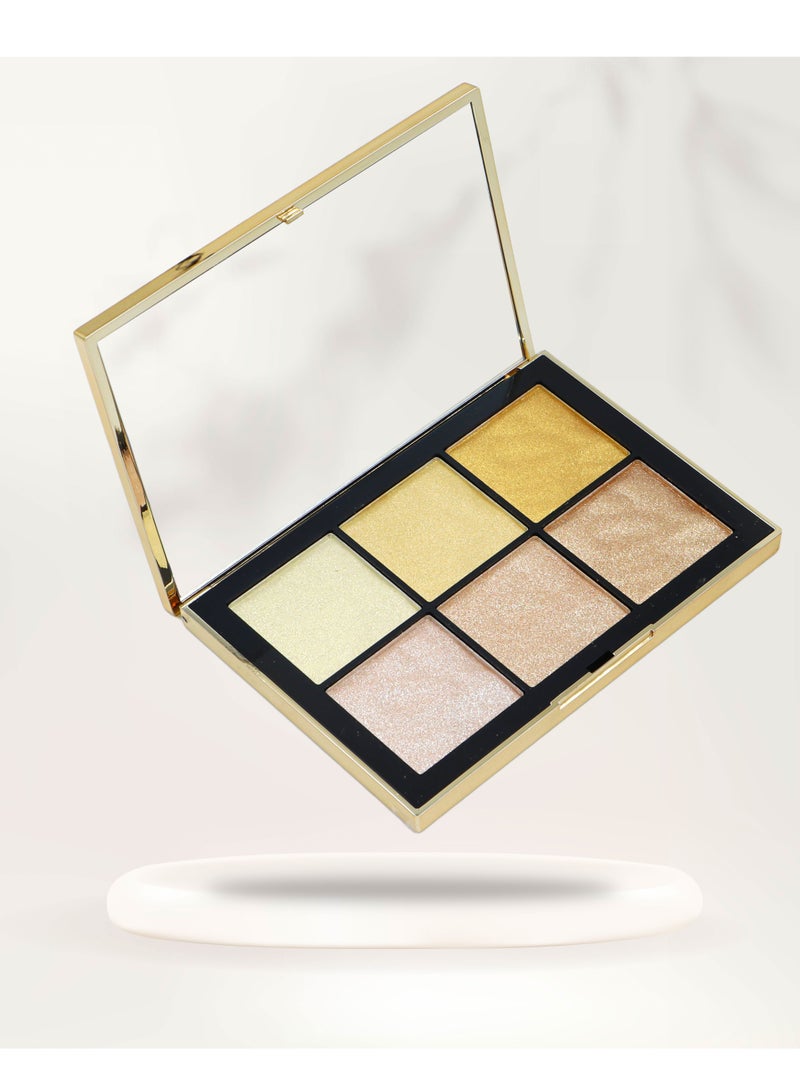 مودا اضاءة وجه 6 لون هايلايتر - Image 1