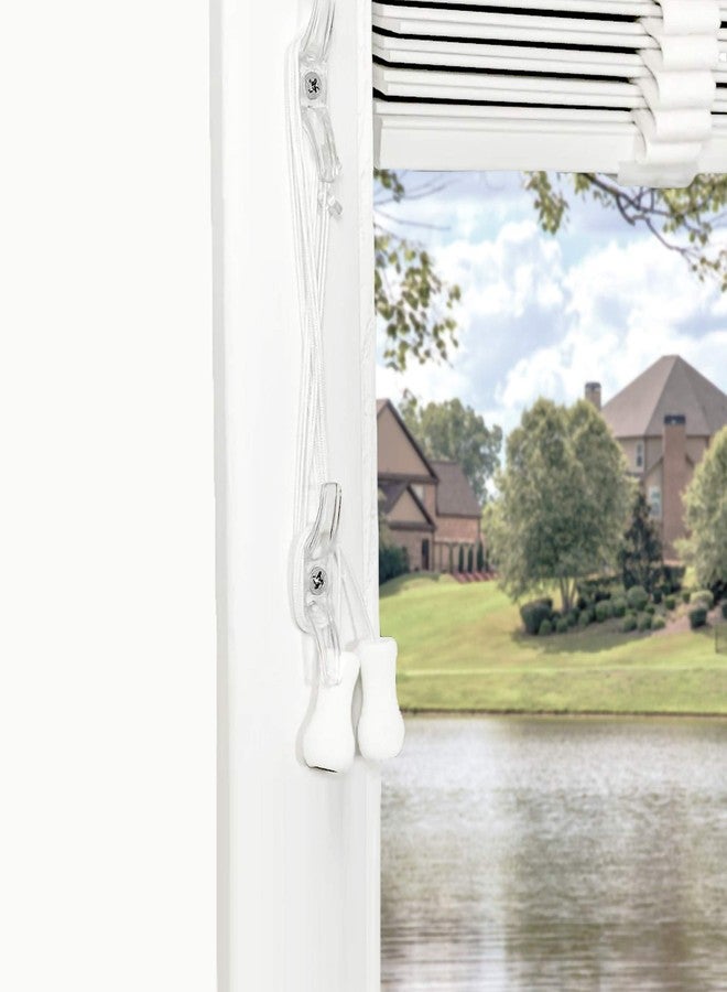 DALIX Windows Blind Tassels Cord Knobs Vertical Horizontal Parts White 15 Pack - Image 4