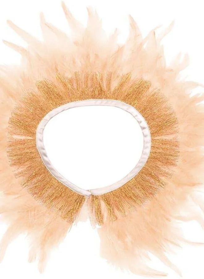 ميري ميري Peach Feather Collar