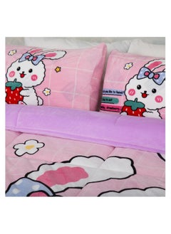 Family Bed Kids quilt set velvet 6 pieces size 180 x 240 cm Model 2045 from Family Bed  - Image 2