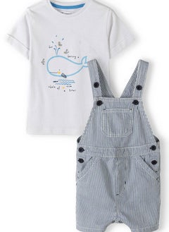 MINOTI Baby T-Shirt And Bibshort Set  - Image 2