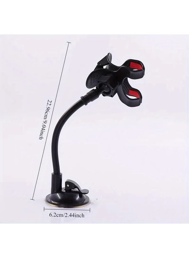 Black 360 Rotating Guitar Phone Holder With Strong Suction Cup Base - Image 3