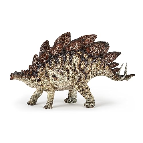 Papo Multi-Colored Stegosaurus Toy Figure 12cm - Image 1