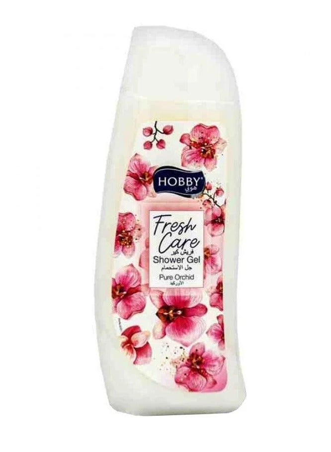 Hobby Fresh Care Shower Gel with Orchid Extract - 500 ml 