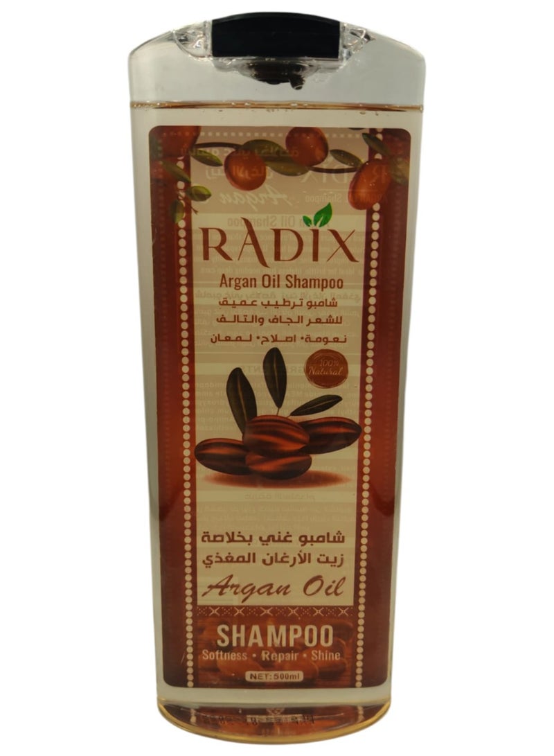 راديكس شامبو غني بخلاصة زيت الارغان500مل - Image 1