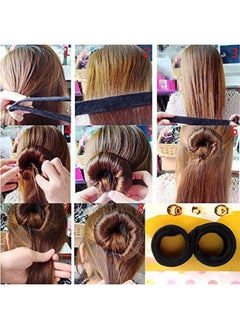 Maahal Maahal™ Hair Accessories Set Combo of Hair Making Styling French Twist Donut Bun & Volumizer Puff Maker  - Image 4