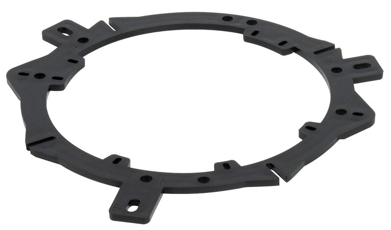 Scosche SAC656 6.5-6.75” Speaker Adapters Compatible with Select 1988-19 Chrysler, Dodge, Jeep & Plymouth Vehicles - 6 1/2" to 6 3/4" Adapter for Car Door Speakers - 1 Pair - See Guide for Vehicle Fit - Image 3