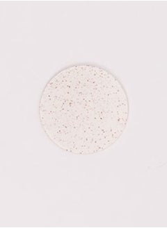Bright Designs Melamine Coaster Set of 10 
  (D 10cm) Creamy with brown  - Image 2