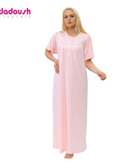 Long summer nightgown from the Daadoush brand - Women's casual abaya