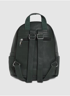 Haute Sauce Elevated Round Mini Backpack - Forest Green  - Image 3