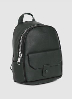 Haute Sauce Elevated Round Mini Backpack - Forest Green  - Image 2