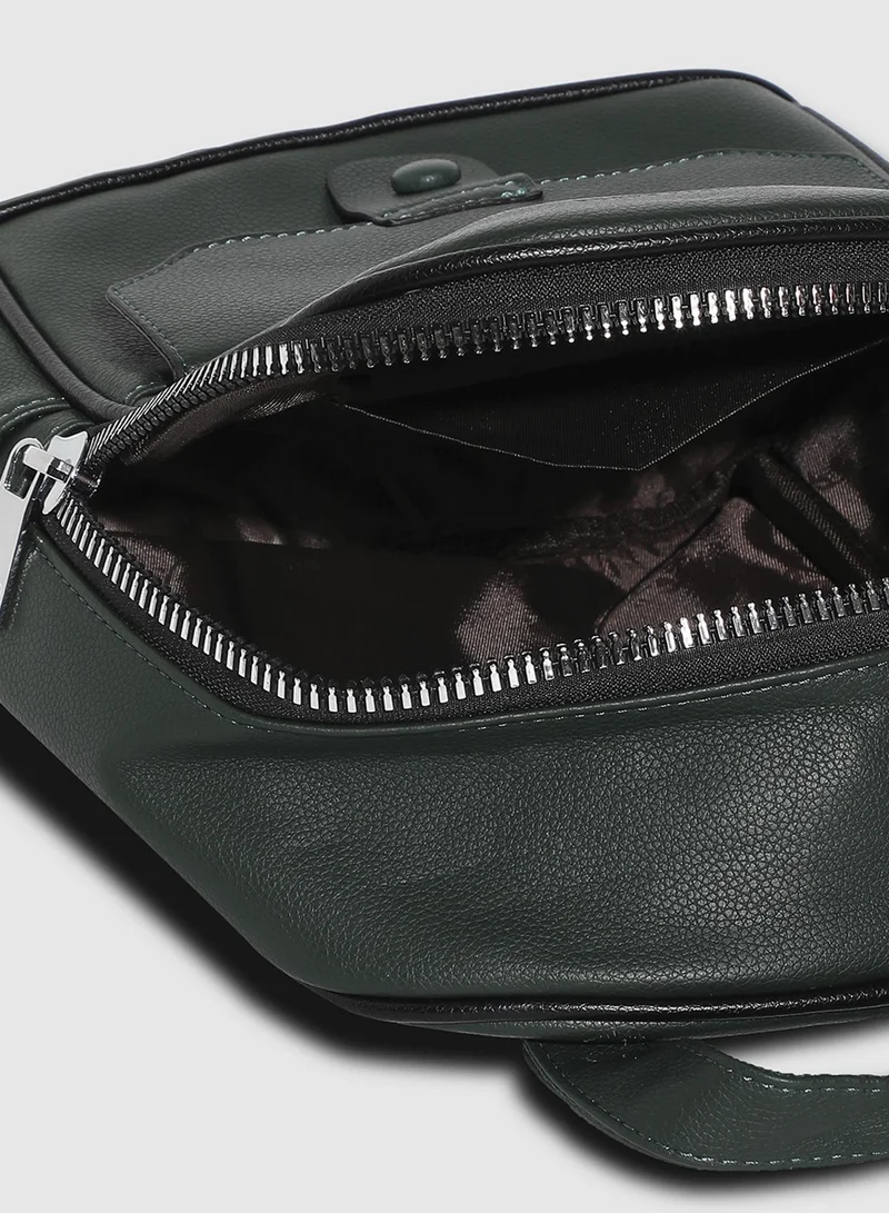 Haute Sauce Elevated Round Mini Backpack - Forest Green