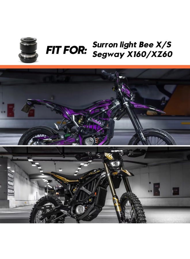 Tordale Upgraded Motorcycle Headset Fork Bearing Kit for Surron Light Bee X/S, Sur Ron Off - Road Dirtbike Original Motorcycle Accessories, Tapered Roller Bearing Kit, Sur - Ron Parts - Image 2