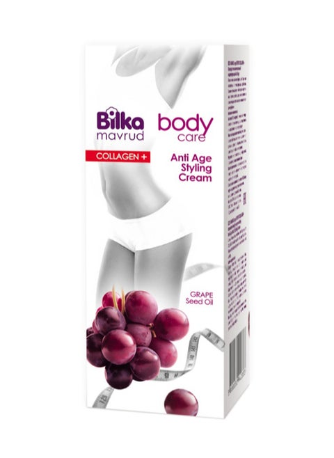 Body Styling Cream Anti Age Collagen + Bilka Upgrape Mavrud