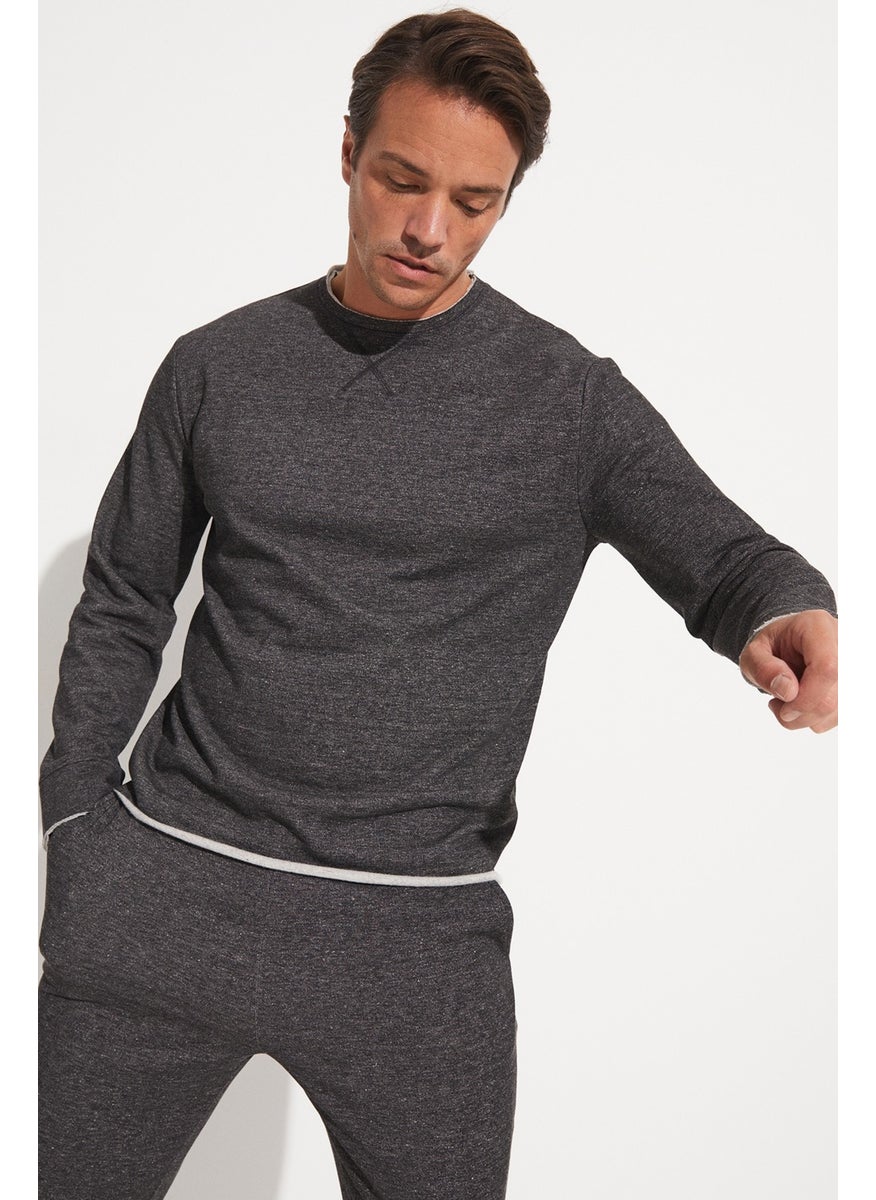 JOYSTAR Men's Regular Fit Cardigan Embroidered Sweatshirt  - Image 2