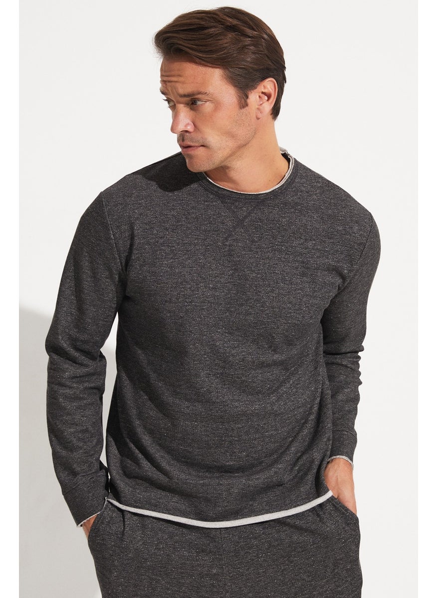 JOYSTAR Men's Regular Fit Cardigan Embroidered Sweatshirt  - Image 5