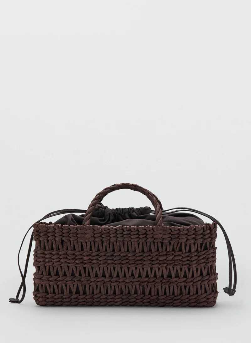 Medium Drawstring Closure Tote Bag