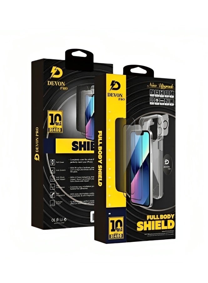 Devon iPhone 16 Pro Protection (Privacy Cover) 10-in-1 Package [iPhone Protection Package] The strongest complete protection for your phone ever - Image 1
