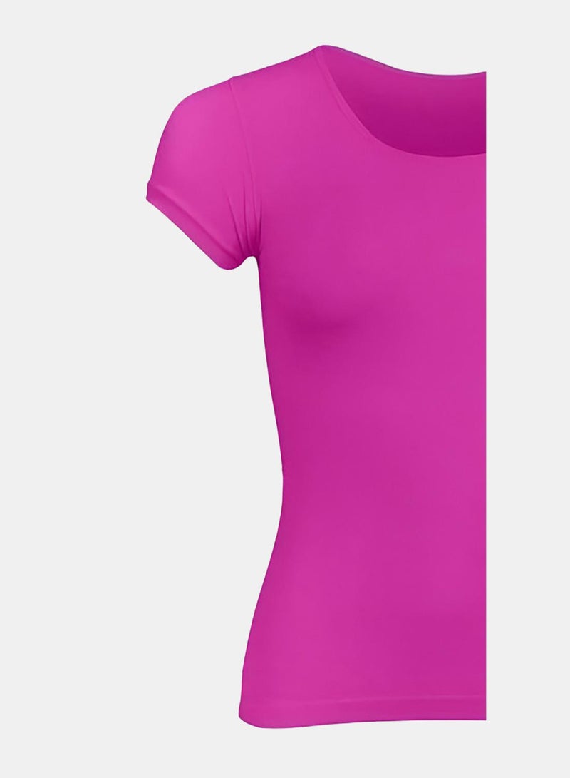 Silvy Lycra Lucy Half Sleeves Round Neck Top - Image 3