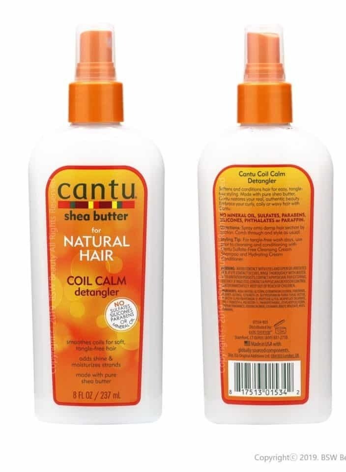 Cantu Coil Calm Detangler for Natural Hair 8 oz