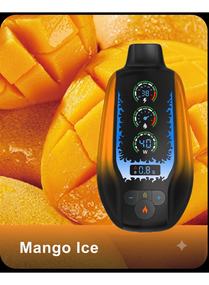 Mazaj Mango Ice SS 20000 Puffs 5mg Disposable Vape - Image 1