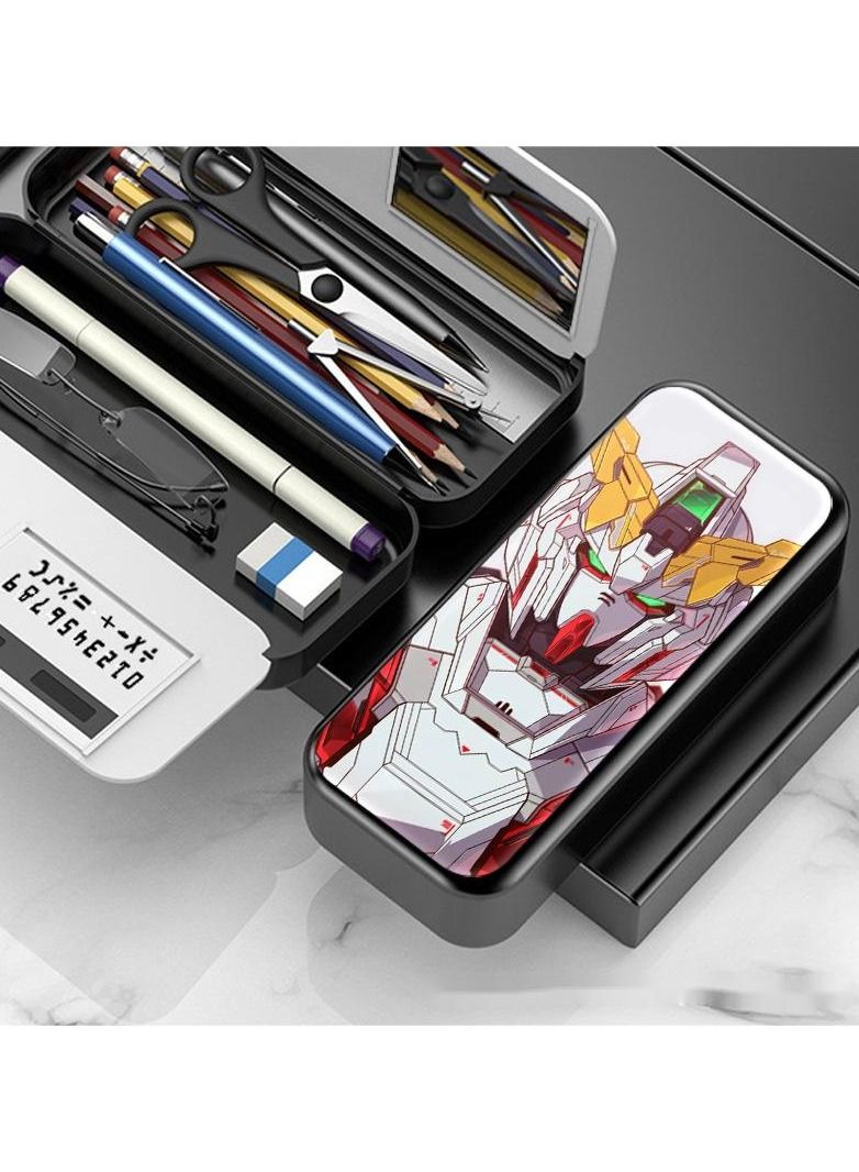 Anime Mobile Suit Gundam Multifunctional Pencil Case for Elementary and Middle School Students  - Image 1