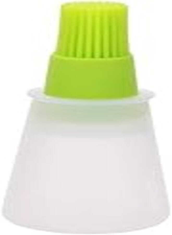 EASY SHOPE Silicon Oil Bottle Brush Liquid Oil Basting BBQ Pen Cake Butter Bread Pastry Brush Grill Oil Bottle Brushes Baking Tool Utensil Safe Kitchen Tool (Multi Color, 1-pcs) 