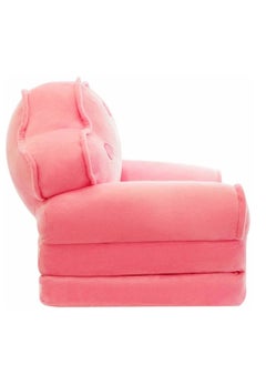 UKR UKR Cartoon Kids Sofa – Plush Princess Pink Armchair for Toddlers, Cozy & Non-Slip Seat for Playtime, Reading & Relaxation  - Image 2