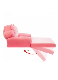 UKR UKR Cartoon Kids Sofa – Plush Princess Pink Armchair for Toddlers, Cozy & Non-Slip Seat for Playtime, Reading & Relaxation  - Image 4