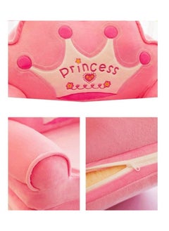 UKR UKR Cartoon Kids Sofa – Plush Princess Pink Armchair for Toddlers, Cozy & Non-Slip Seat for Playtime, Reading & Relaxation  - Image 5
