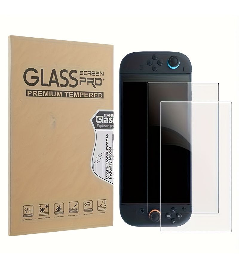 2 or 3 Piece Transparent Tempered Glass Screen Protector For Nintendo Switch 2 - Image 3