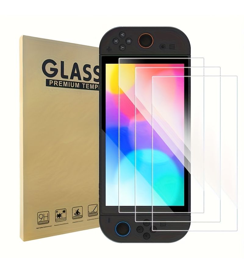 2 or 3 Piece Transparent Tempered Glass Screen Protector For Nintendo Switch 2 - Image 1