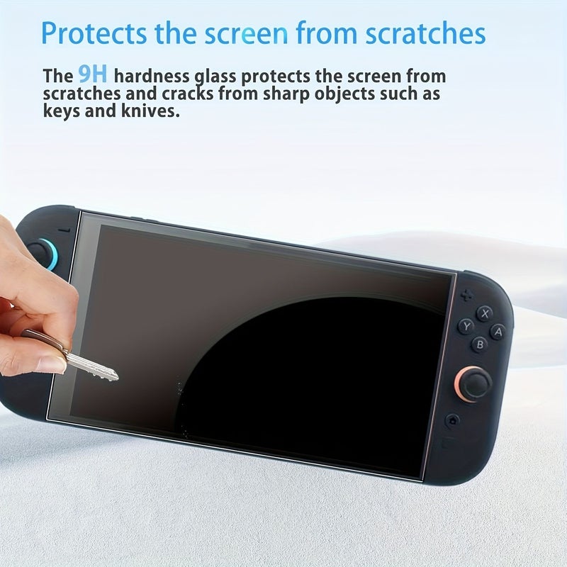 2 or 3 Piece Transparent Tempered Glass Screen Protector For Nintendo Switch 2 - Image 2