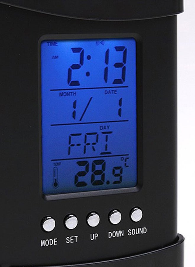 ماركة غير محددة حوض أسماك صغير مزود بمنفذ USB ومصباح LED أسود 14.5x9.2x1.3Ø³Ù†ØªÙŠÙ…ØªØ±  - Image 2