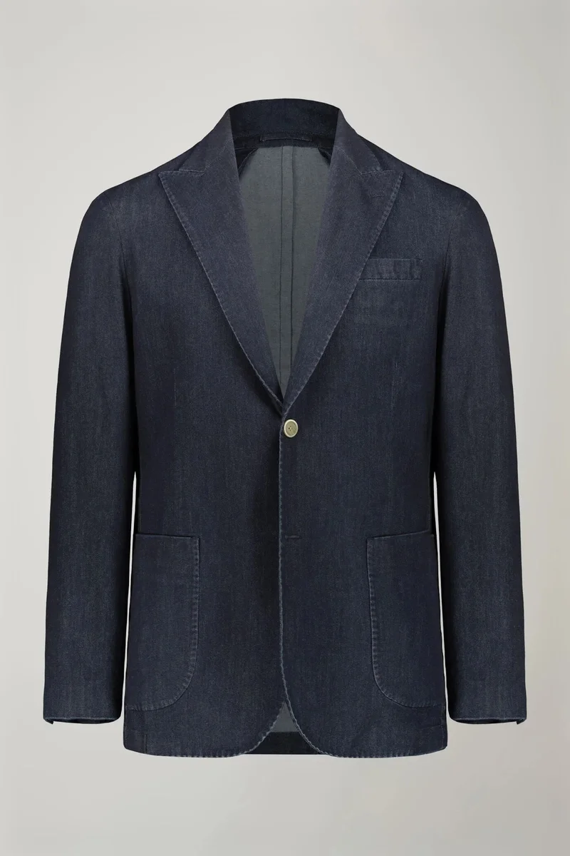 Doppelganger Men's unlined single breasted blazer - DK Denim