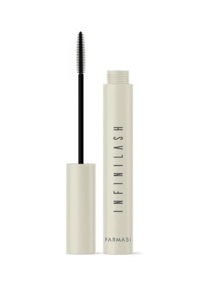 FARMASi Mascara Infinilash, Ultra Black Finish, Weightless length Makeup, Twin-Vortex Design Brush, Volumizing Lash Mascara,No Clumping, 0.30 Fl Oz - Image 1