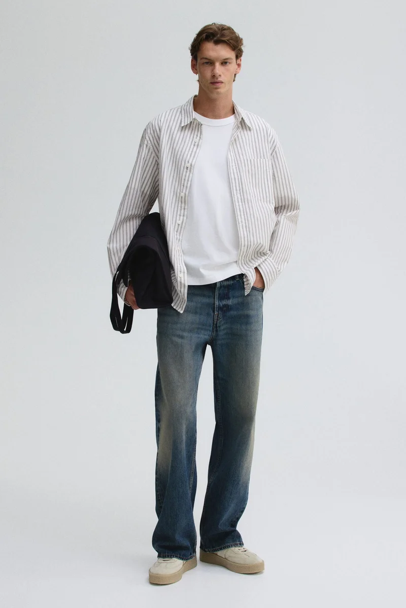 H&M Loose Fit Poplin shirt