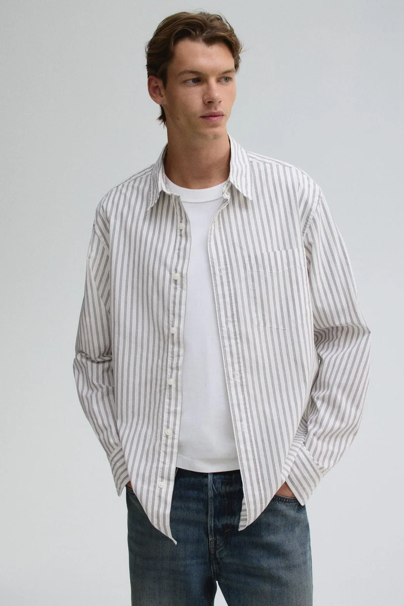 H&M Loose Fit Poplin shirt