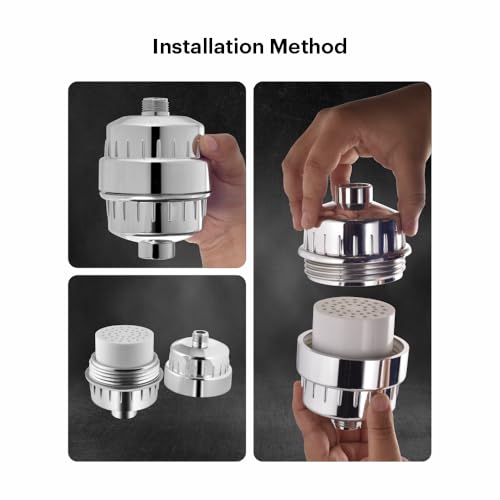 Johnson Bathrooms Johnson Premium Cartridge for Hard Water Shower Filters | 6 Months Replacement | 20 Stage Filtration | Limescale Removal | Cartridge only | Does not reduce TDS | Cartridge Only | S0051CSAMZ - Image 5
