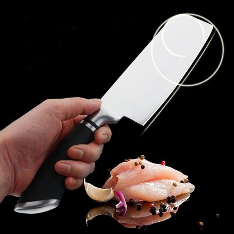 BENCI Kitchen Knife 12 Inch Knife with Razor Sharp Blade Modern Chopping Knife for Kitchen Ergonomic Handle Professional Kitchen Knives Set of 1 Big Knife - Image 4