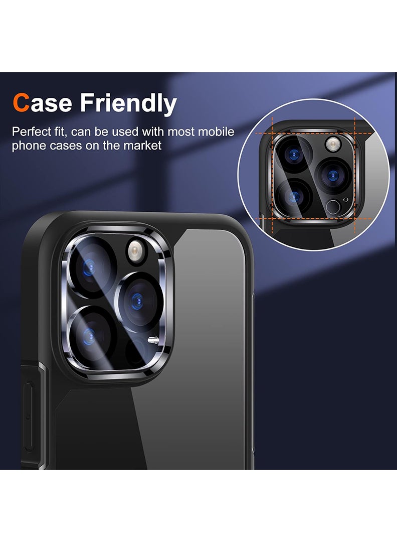 Theodor iPhone 13 Pro Max/ 13 Pro  2 Pack Camera Lens Protector - [Drop Protection] [Case Friendly] 9H Tempered Glass Camera Cover Screen, Clear  - Image 5