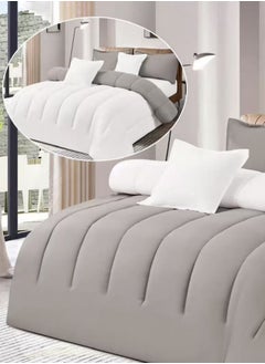 Ming Li Comforter Set Bedspread 6 Pieces Medium Filling Two Sides Microfiber 230x250 cm  - Image 2