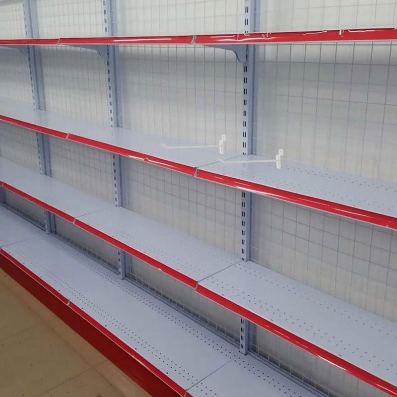 10pcs 15cm White Metal Panel Pegboard Hooks for Commodity Display, Utility Hooks Compatible with Supermarket Shelves and Garage Storage - Image 5
