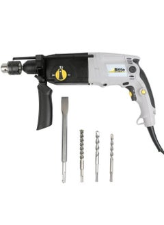 BISSO 3 in 1 Electric Drill Hammer 26mm Power Drill 800W 1300rpm with Depth Stop Tool 