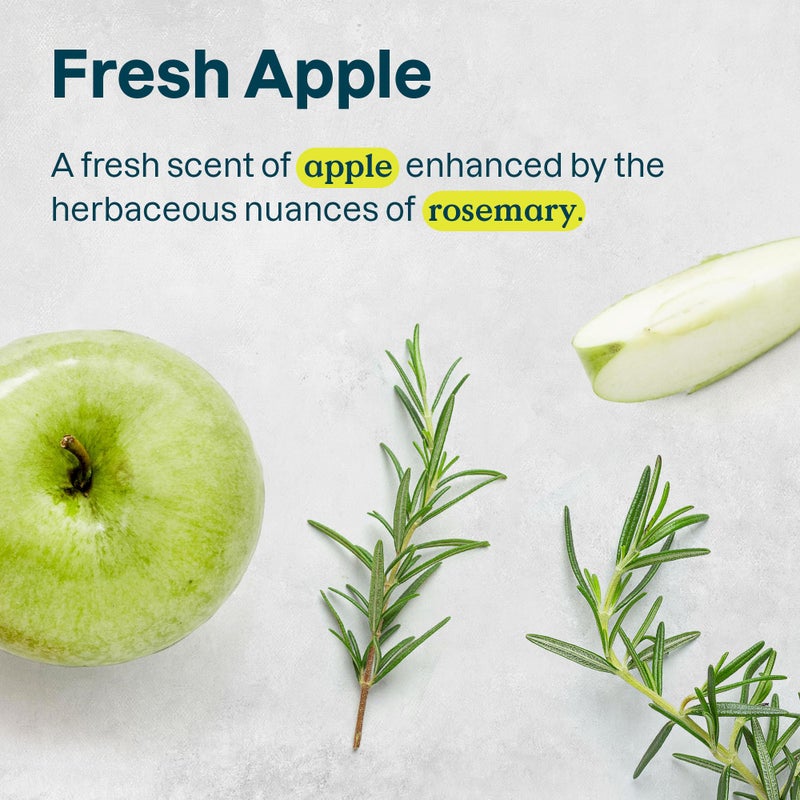 ATTITUDE Body Wash for Sensitive Skin with Oat, EWG Verified, Dermatologically Tested, Vegan, Fresh Apple Scent, 16 Fl Oz - Image 5